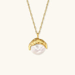 Kimberly Perlenhalskette in Gold