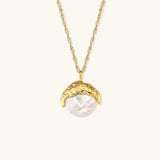 Kimberly Perlenhalskette in Gold