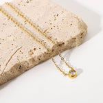 Kira Diamanthalskette in Gold