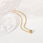 Kira Diamanthalskette in Gold