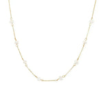 Laney Perlenhalskette in Gold