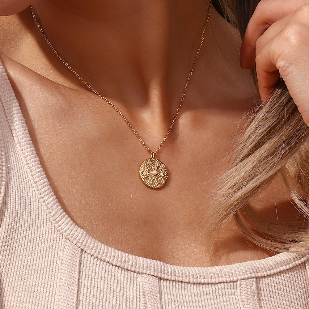 Leilani Kosmische Halskette in Gold