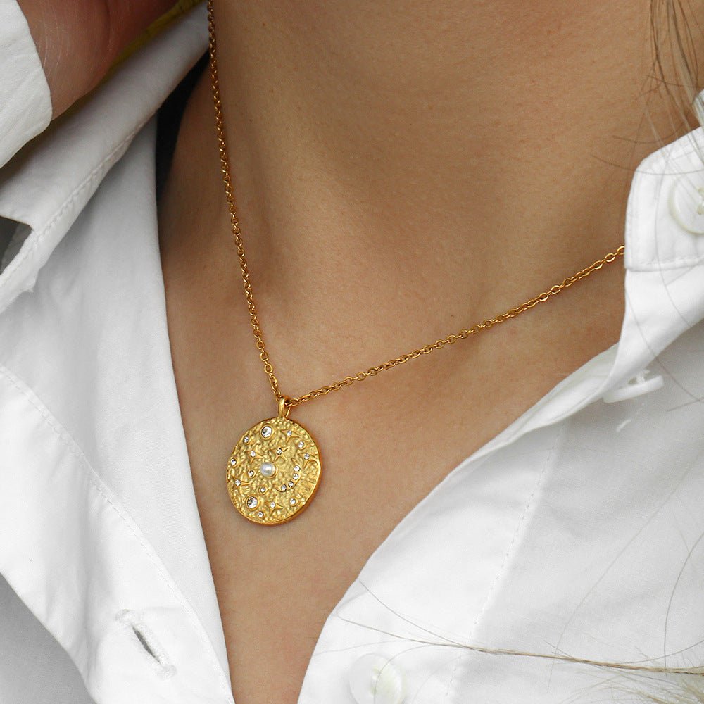 Leilani Kosmische Halskette in Gold