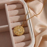 Leilani Kosmische Halskette in Gold