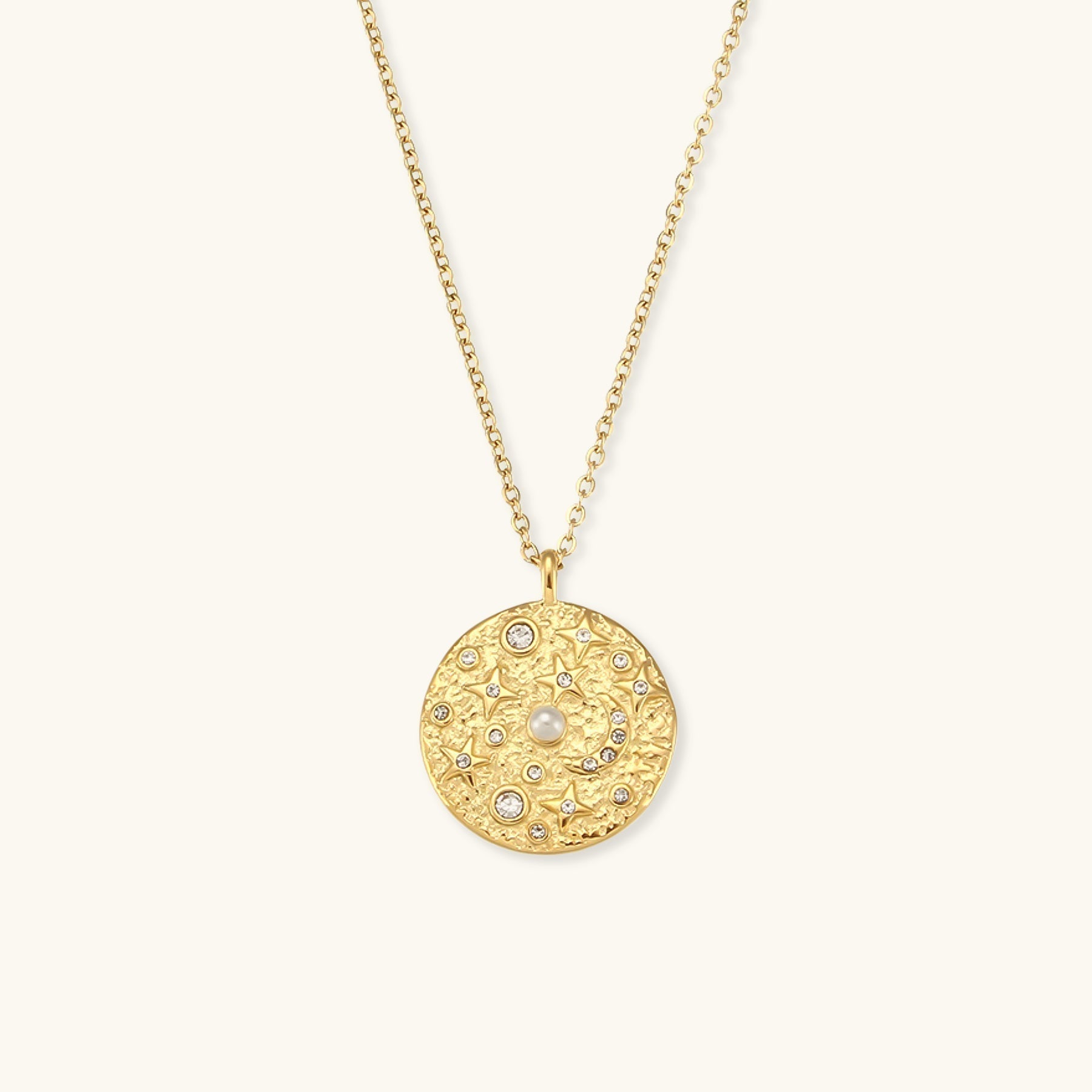 Leilani Kosmische Halskette in Gold