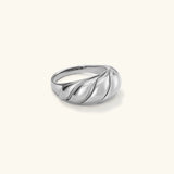Lorelei Glänzender Croissant-Ring
