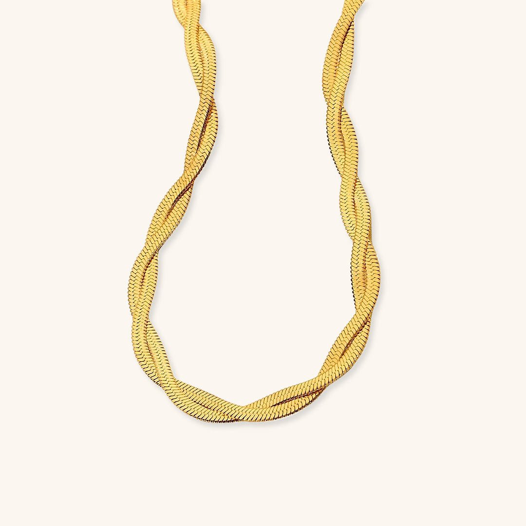Lysa Gedrehte Halskette in Gold
