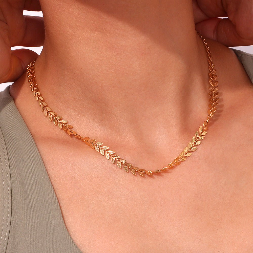 Madeline Klassische Halskette in Gold