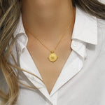 Marie Klassische Halskette in Gold