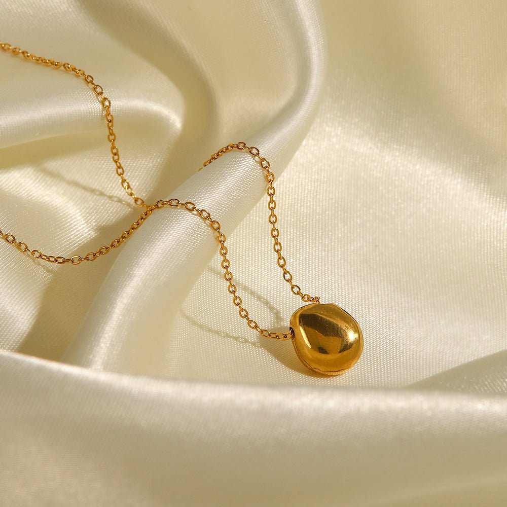 Nancy Perlenhalskette in Gold