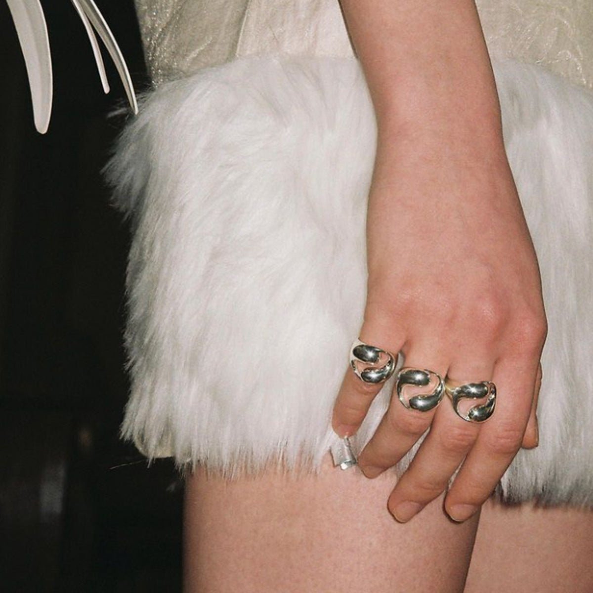 Paige Abstrakter Ring