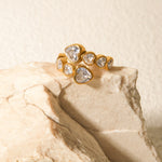 Romy Herzförmiger Ring in Gold