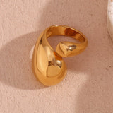 Rosie Geknoteter Ring in Gold