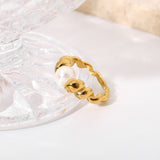 Scarlett Perlenring in Gold