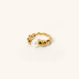 Scarlett Perlenring in Gold