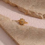 Solana Sonnenstrahl Ring in Gold