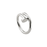 Nagelring in Silber