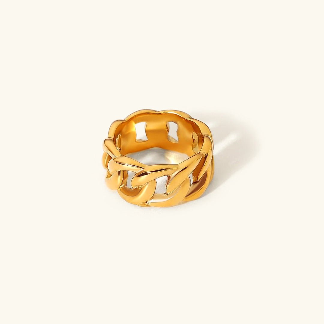 Splendor Polierter Ring in Gold
