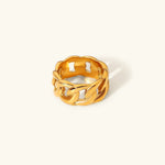 Splendor Polierter Ring in Gold