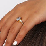 Syllia Diamantring in Gold