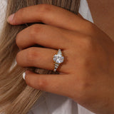 Syllia Diamantring in Gold