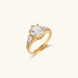 Syllia Diamantring in Gold
