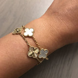Trinity Armband Weiß