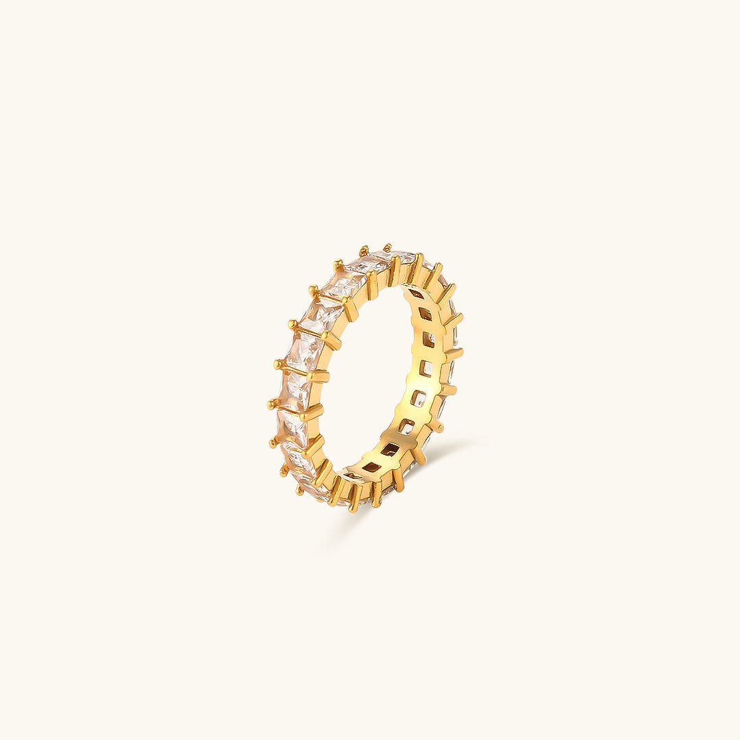 Unna Minimalistischer Ring in Gold