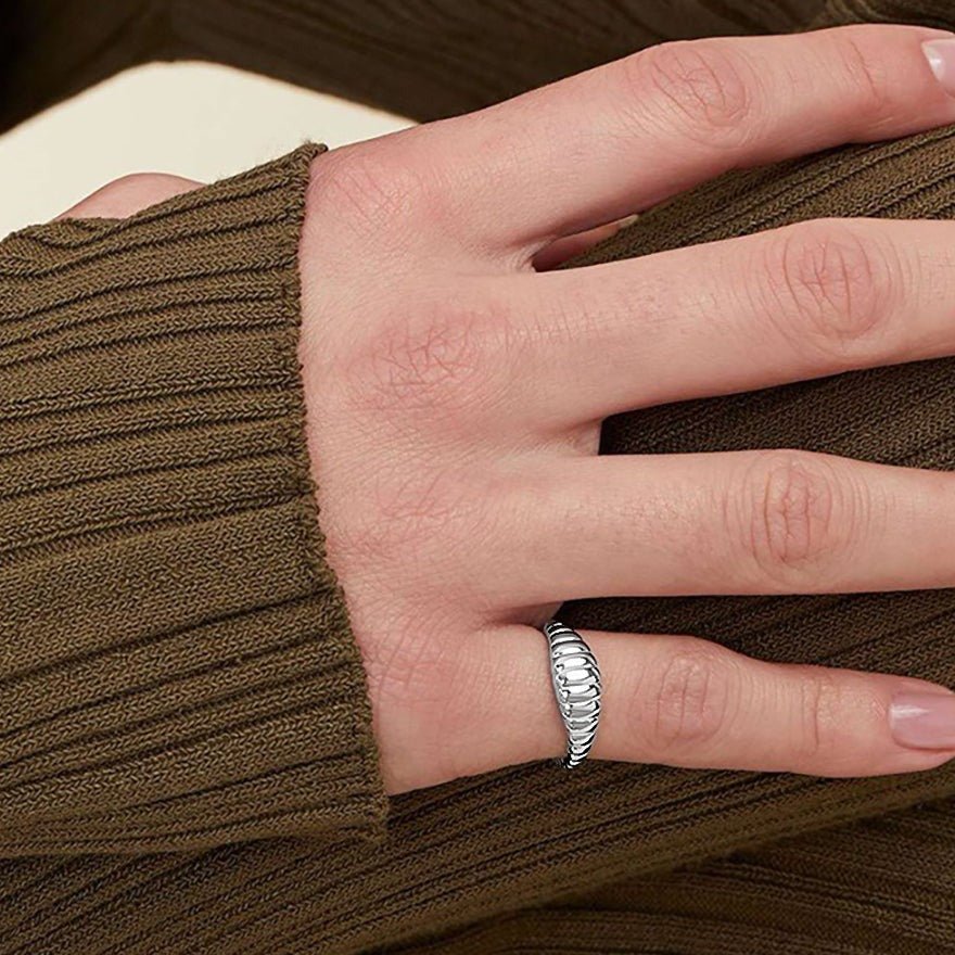 Venn Minimalistischer Ring