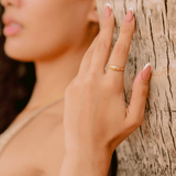 Venn Minimalistischer Ring