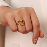 Verity Herzförmiger Ring