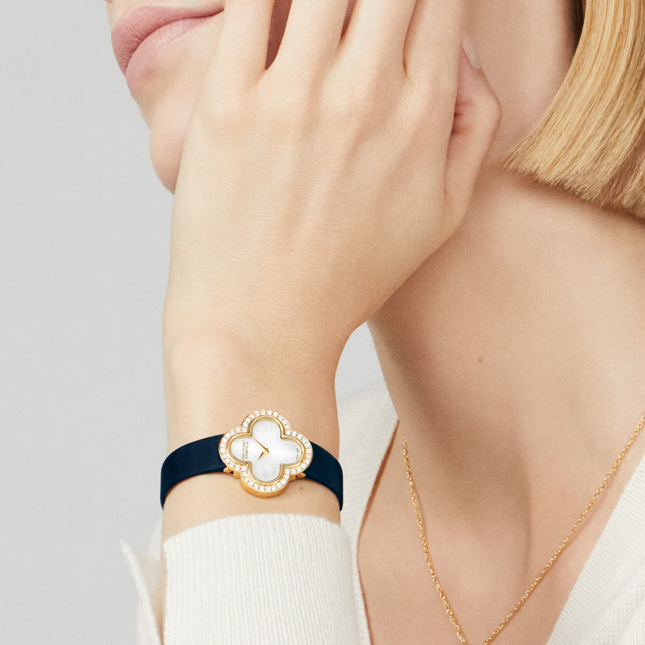 KLEEBLATT | Goldene Halskette Prestige